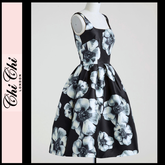 Chi Chi London Dresses & Skirts - Chi Chi London Low Back Formal Dress Retro